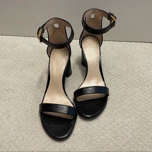 Black Stuart Weitzman Strappy Sandal